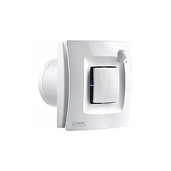 Soler & Palau Silent Dual 100 afzuigventilator voor badkamer en toilet 16,7 x 16,7 cm, wit