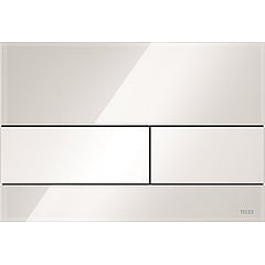 TECE Square wc-bedieningsplaat voor duospoeling 22 x 15 x 1,1 cm, wit
