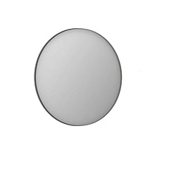 INK SP15 ronde spiegel verzonken in aluminium kader ø 80 cm, geborsteld RVS