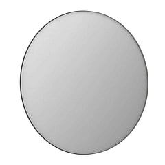 INK SP15 ronde spiegel verzonken in aluminium kader ø 120 cm, geborsteld RVS