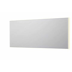 INK SP32 rechthoekige spiegel in stalen kader met dimbare indirect LED-verlichting, spiegelverwarming, color changing, en schakelaar 180 x 4 x 80 cm, mat wit