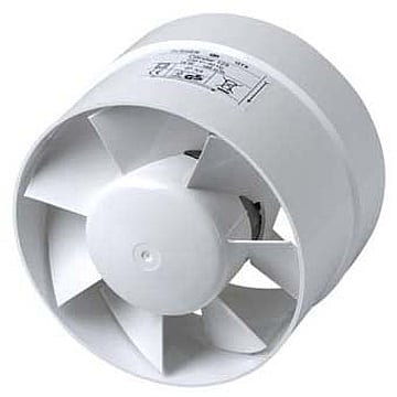 Plieger ventilator cilinder 188m³ Ø125mm wit