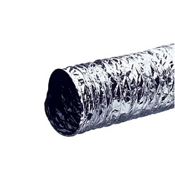 Plieger aluminium/PVC luchtslang brandveilig Ø150mm 1.5 meter aluminium