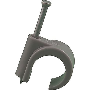 Mepac spijkerclip SP, kunststof, diam 16-19mm, rond (v/ronde kabel)