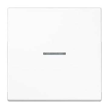 JUNG LS990 bedieningselement/centraalplaat kunststof, wit, uitvoering 1 wip
