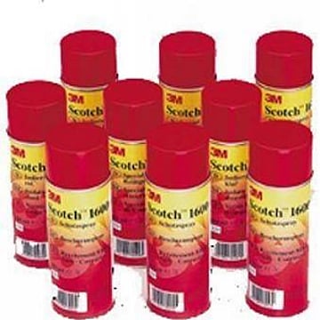 3M Scotch spray spuitbus, rood, spray lak, inzetbereik elektronica/mechanica