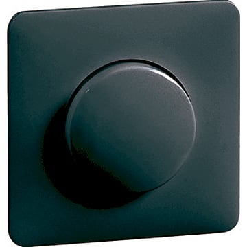 PEHA Standard bedieningselement/centraalplaat Color kunststof, zwart