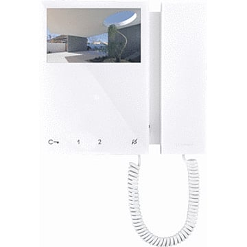 Comelit videohuistelefoon Mini Simplebus, wit, (hxbxd) 175x160x22mm
