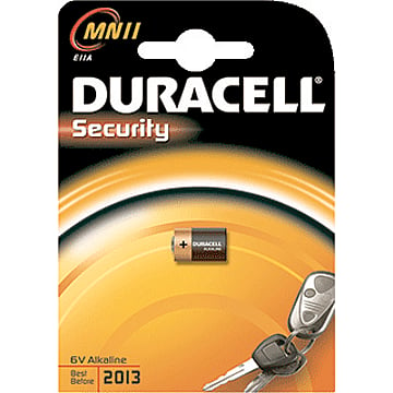 Duracell knoopcel alkaline, ho 16.5mm, diam 10.22mm, 6V, capaciteit 33mAh
