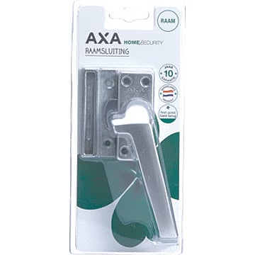 Axa raamsluiting oplengteg, aluminium, rechts, geëloxeerd, opp vl besch gepolijst