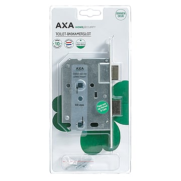 Axa deurslot badkamer/wc-slot, binnendeur, deur links & rechtsdraaiend