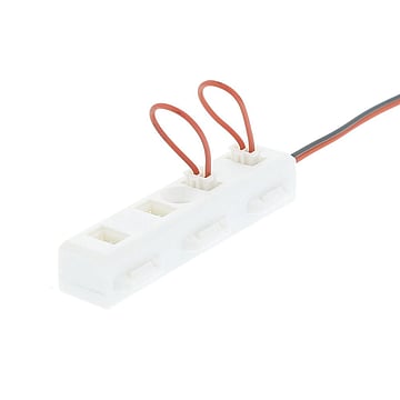 Klemko elektrisch toebehoren led-module CON CAB, zwart, toebehoren verb kabel, 4-voudig