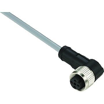Schneider Electric sensor/actorkabel met connector, 5 polen, uitvoering el aansluiting, m12