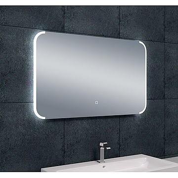 Wiesbaden Bracket dimbare LED condensvrije spiegel 100x60 cm