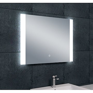 Wiesbaden Sunny dimbare LED condensvrije spiegel 80x60 cm