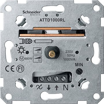 Schneider Electric Merten draaidimmer voor inductieve last 60-1000 VA