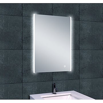 Wiesbaden Duo spiegel met LED-verlichting en verwarming 50x70 cm