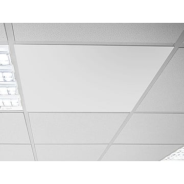 Masterwatt Raster 2.0 infraroodpaneel voor systeemplafond 400W 59,5 x 59,5 x 3 cm, wit