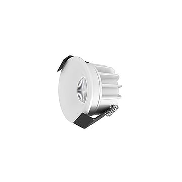 Interlight LED Camicro downlight rond dimbaar 45° 4W IP44 wit