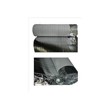VTE Isofoam isolatiereflectiefolie aluminium t.b.v. vloerverwarming dikte=3mm, breedte=1m rol=50m, prijs=per rol