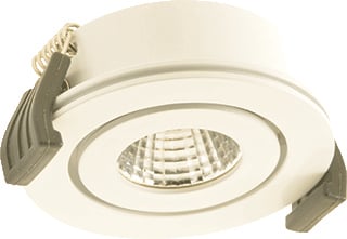 Lumiko led-lamp Lumiko, wit, le 27mm, diam 50mm, rond, nom. 9.2V