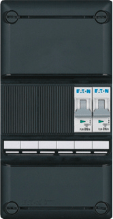 Eaton Systeem 55 installatiekast, (hxbxd) 220x110x79mm 1 fasen