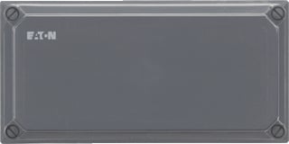 Eaton Systeem 55 installatiekast leeg, zwart, (hxbxd) 130x115x225mm