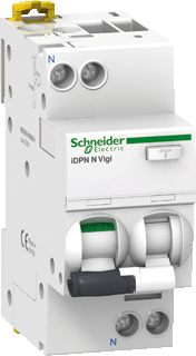 Schneider Electric aardlekautomaat 1p+n c40 100ma a si