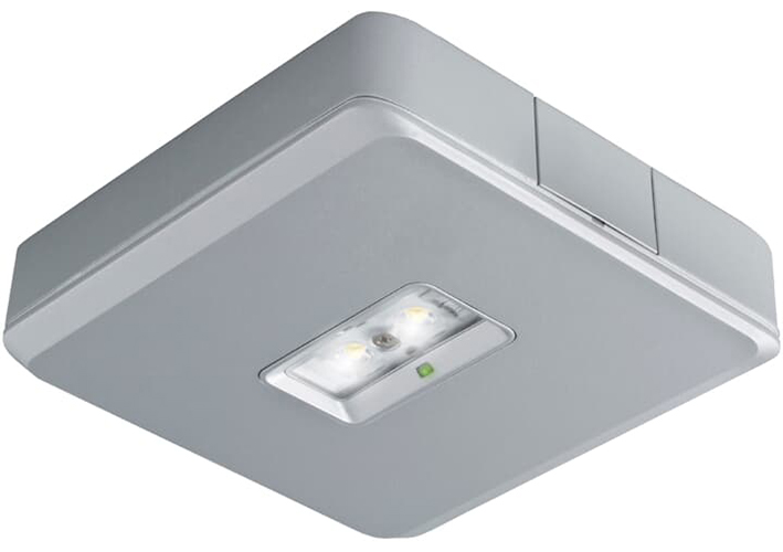 Van Lien Evago DWO/CIS/ALU plafondopbouw LED verlichting geschikt voor vluchtwegverlichting, decentraal batterij, 35 x 150 x 150 mm, aluminium