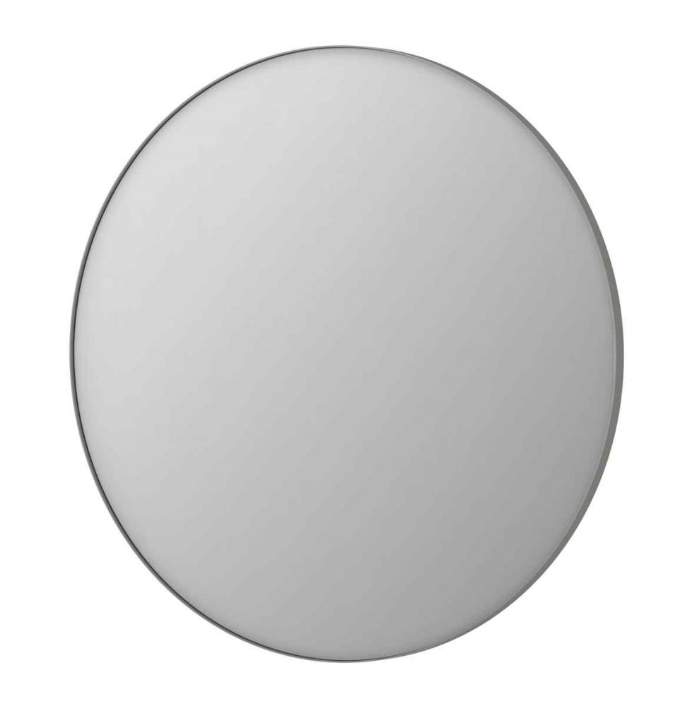INK SP15 ronde spiegel verzonken in aluminium kader ø 120 cm geborsteld RVS