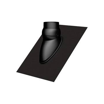 Ubbink Ubiflex dakdoorvoerpan universeel 131mm 15-55° incl. glijschaal, zwart