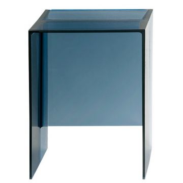 Kartell•LAUFEN kunststof stoel 33x28x46,5cm, blauw