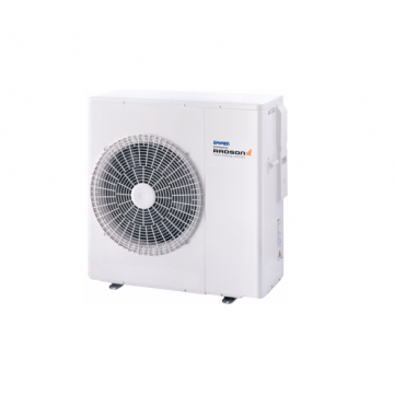 Radson Zento monobloc LT warmtepomp (lucht/water) verwarmen/koelen 10kW 88,2 x 87,1 x 35,5 cm, wit